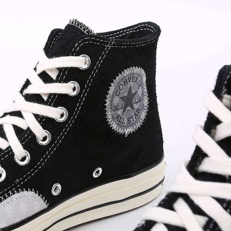  черные кеды Converse Chuck 70 Hi 166855 - цена, описание, фото 4